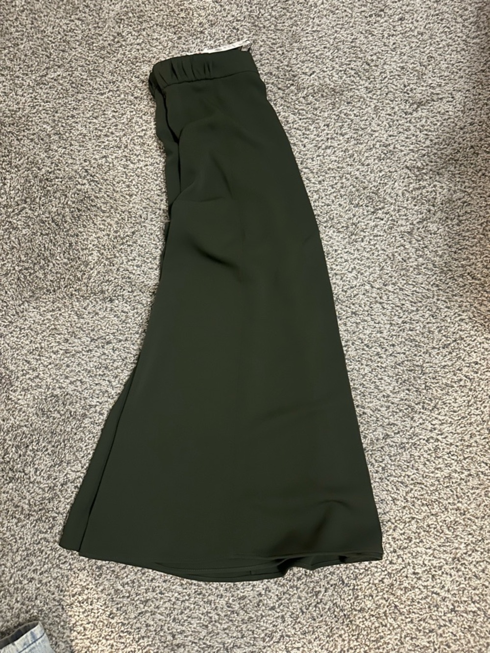 Nwot Zara Dark Green Maxi Skirt